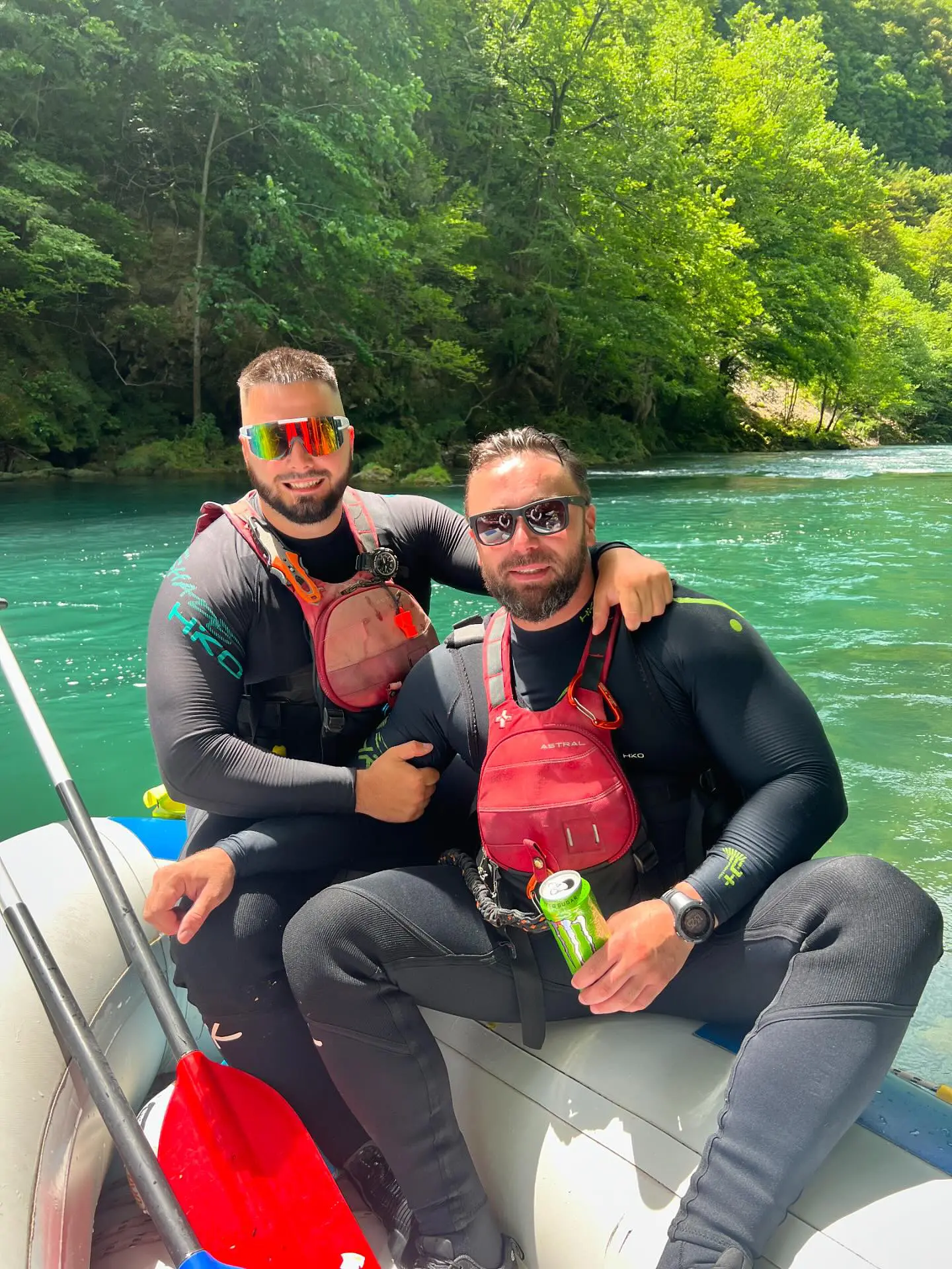 Rafting tim na rijeci Uni kod Bihaća